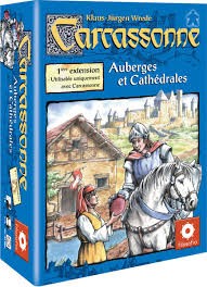 Carcassonne Extension Auberges et Cathédrales
