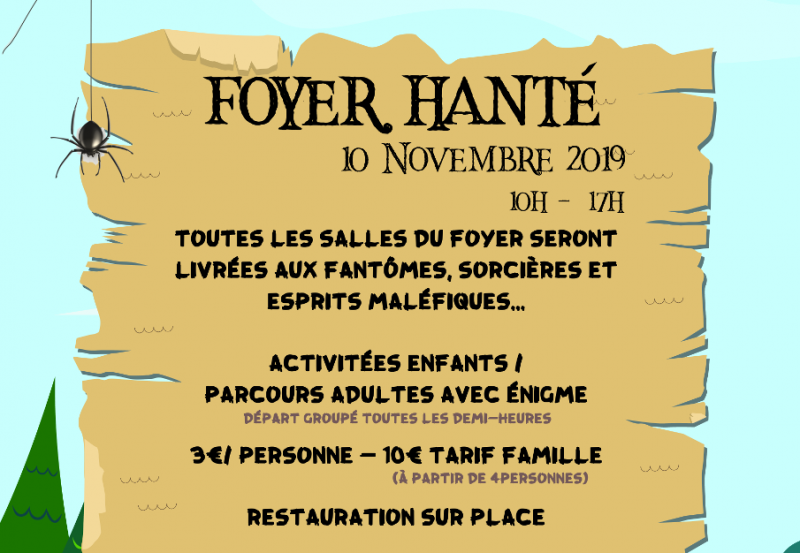 Décontaminez le Foyer Hanté - le 10 novembre